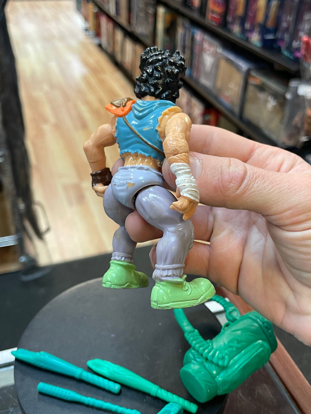 Casey Jones 2455 (TMNT Ninja Turtles, Playmates) **COMPLETE** product image 8, provided for visual reference and product