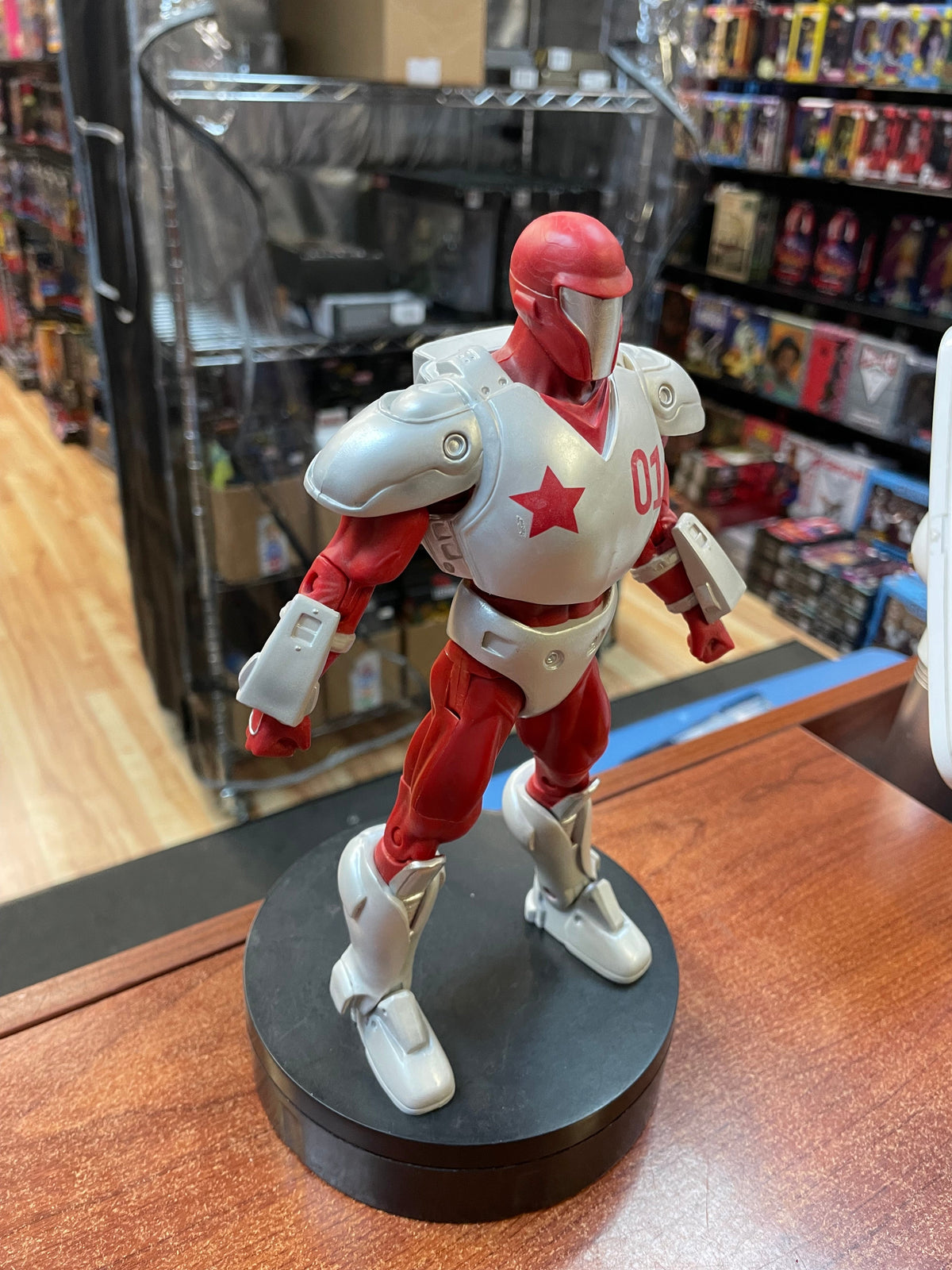 Rocket Red Signature Collection DCUC (DC Universe Classics, Mattel) COMPLETE product image 2, provided for visual reference