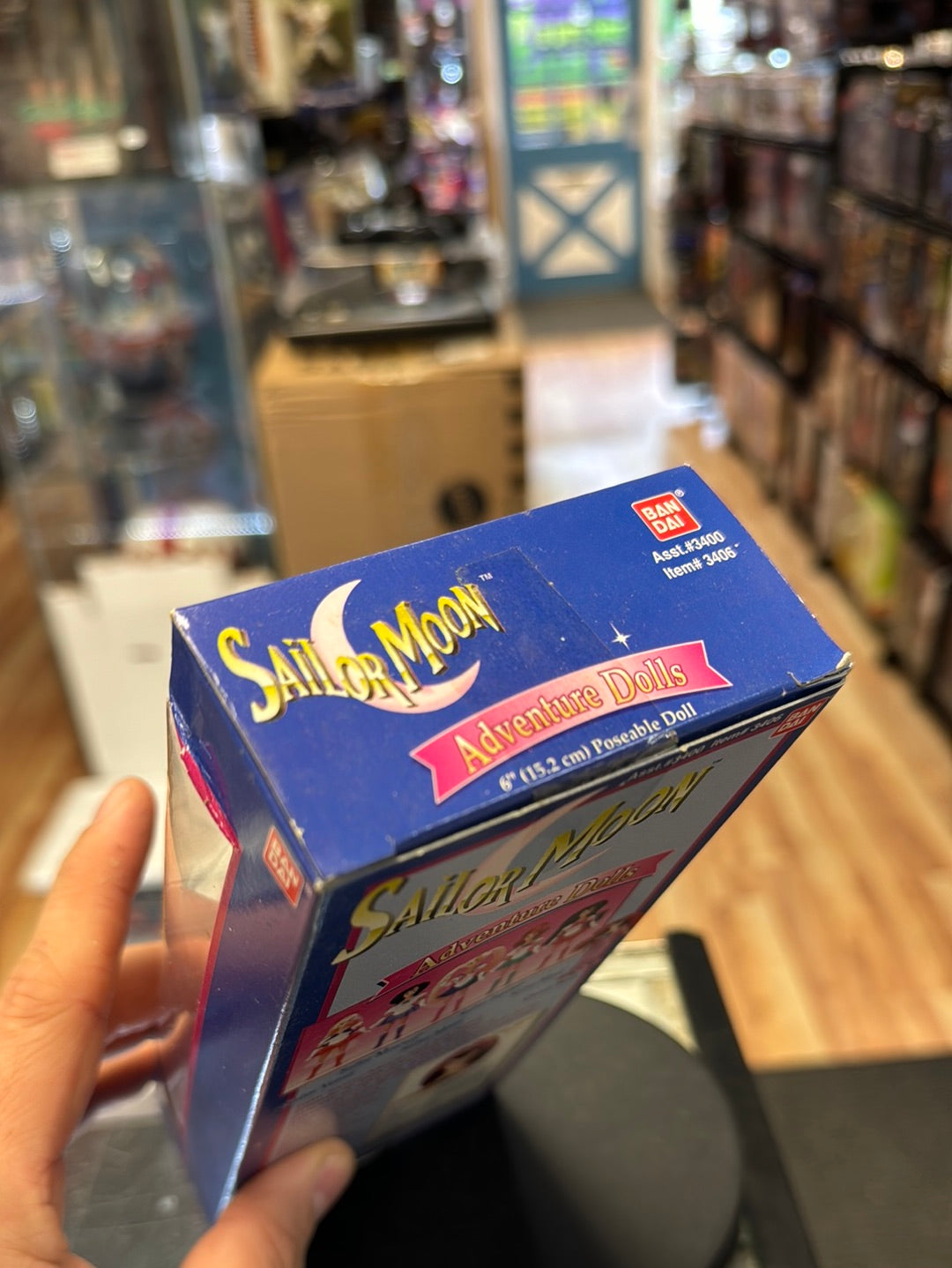 Queen Beryl Adventure Doll (Vintage Sailor Moon, Bandai) Sealed Box product image 13, provided for visual reference and
