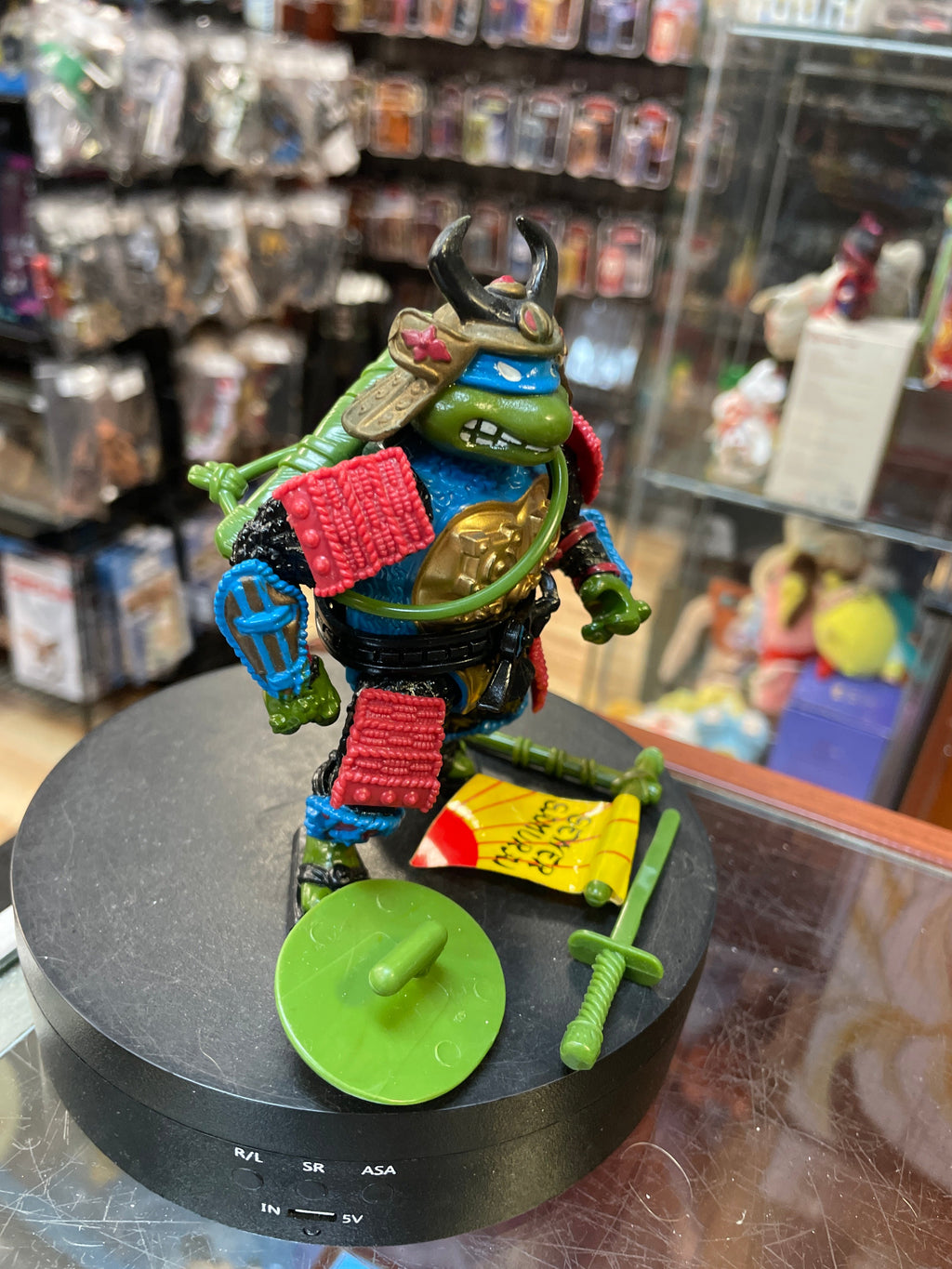 Samurai Leonardo 2457 (TMNT Ninja Turtles, Playmates) **COMPLETE** product image 3, provided for visual reference and