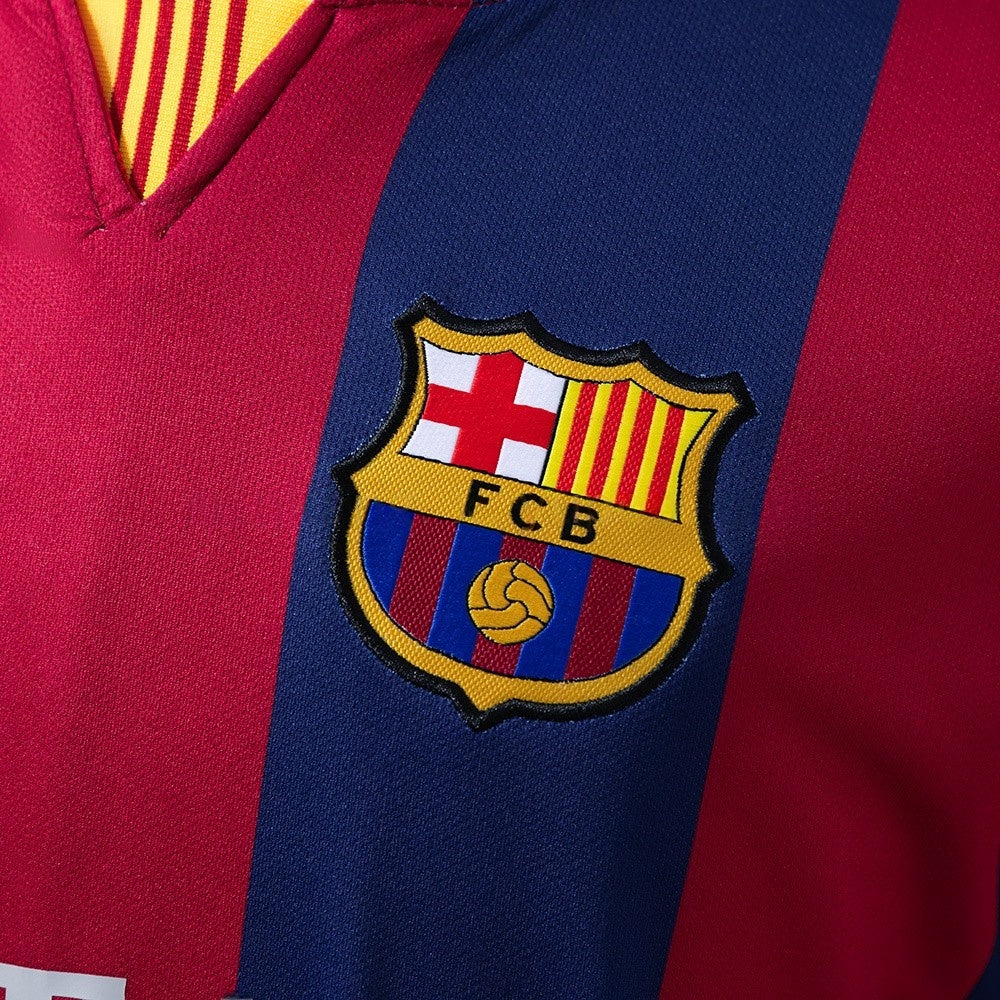 Barcelona Jersey 2014/15 Home Retro Football Kit product image 5