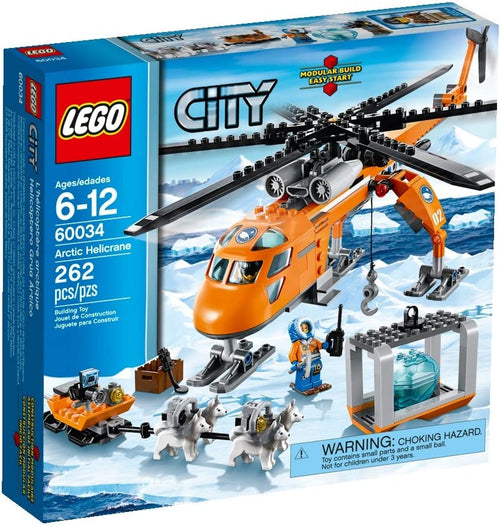60034 City Arctic Helicrane (Retired) (Certified Complete) product image 1, provided for visual reference and product detail