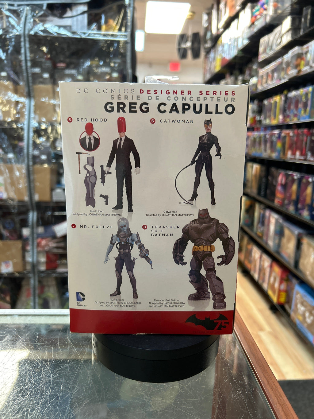 Red Hood -Greg Capullo- (DC Direct, Designer Series) **SEALED** product image 4, provided for visual reference and product