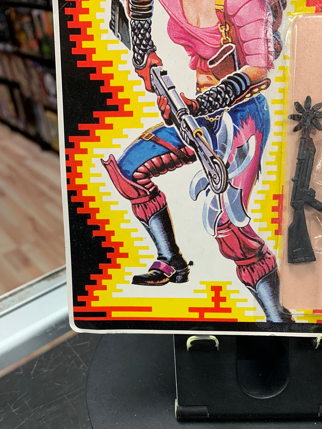 Zarana (Vintage GI Joe, FunSkool India) Sealed product image 7, provided for visual reference and product detail review