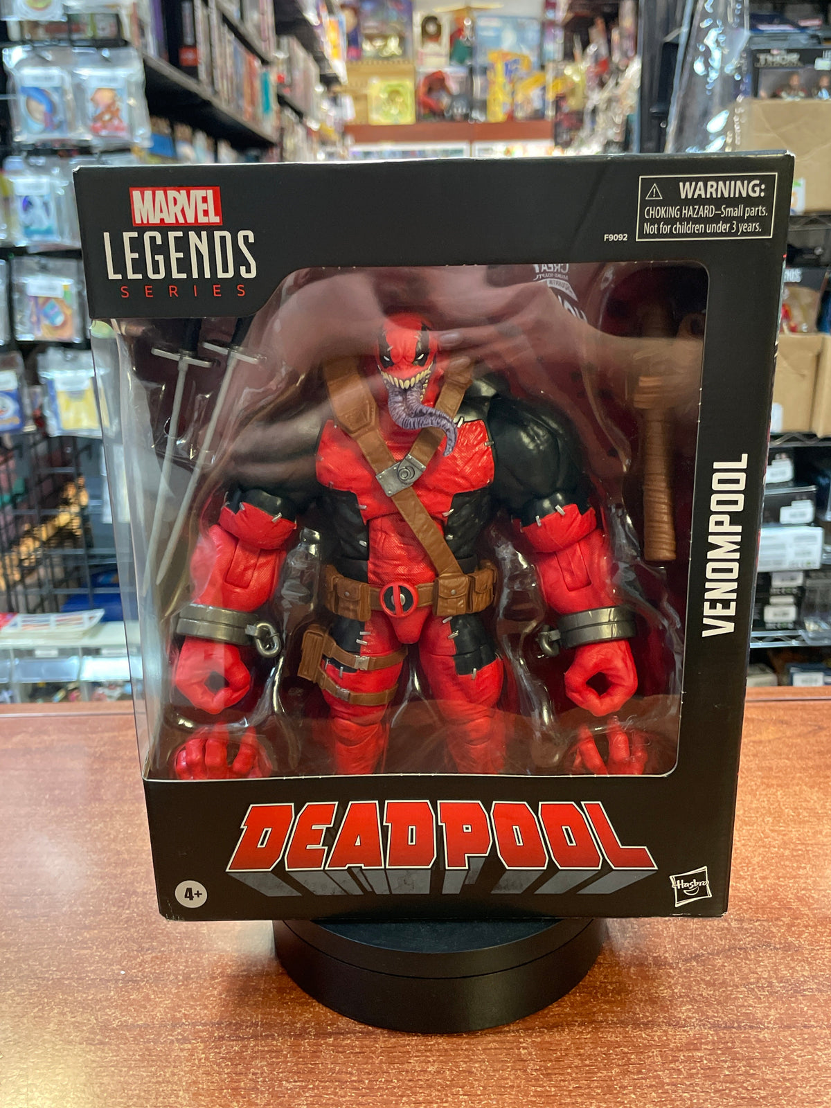 Venompool Deluxe (Marvel Legends, Hasbro) SEALED product image 1, provided for visual reference and product detail review