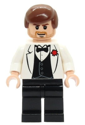 IAJ024 Indiana Jones - White Tuxedo Jacket product image 1, provided for visual reference and product detail review