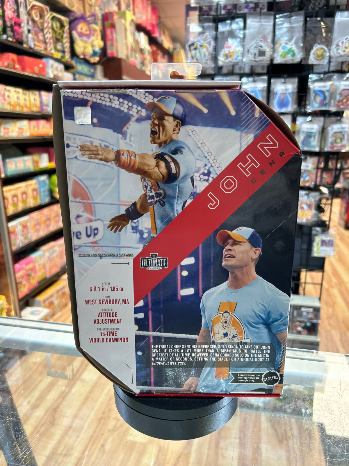 John Cena -Never Give Up- (WWE Ultimate Edition, Mattel) *COMPLETE* product image 4, provided for visual reference and