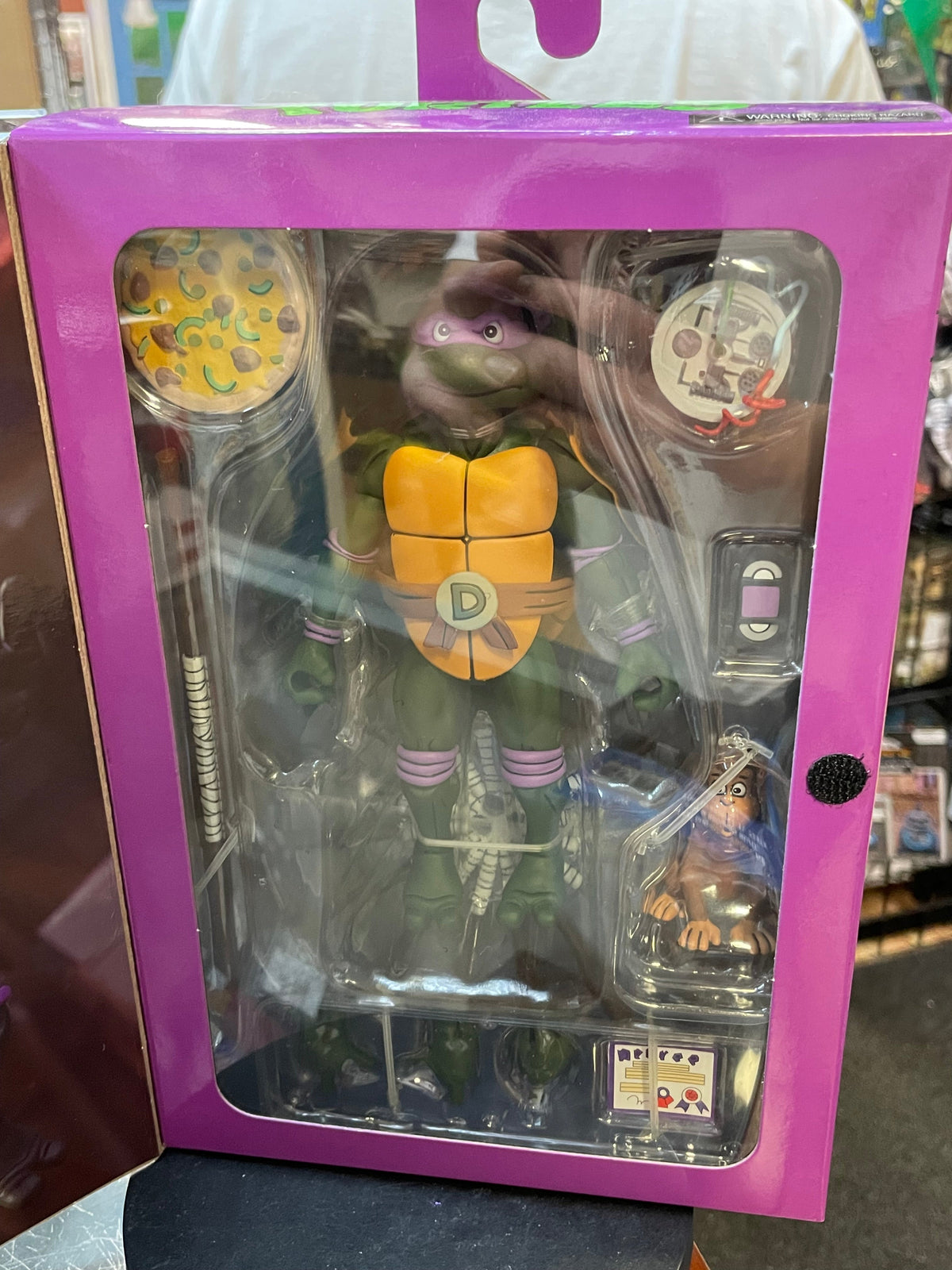 Pizza Club Donatello (Neca, TMNT) **SEALED** product image 2, provided for visual reference and product detail review