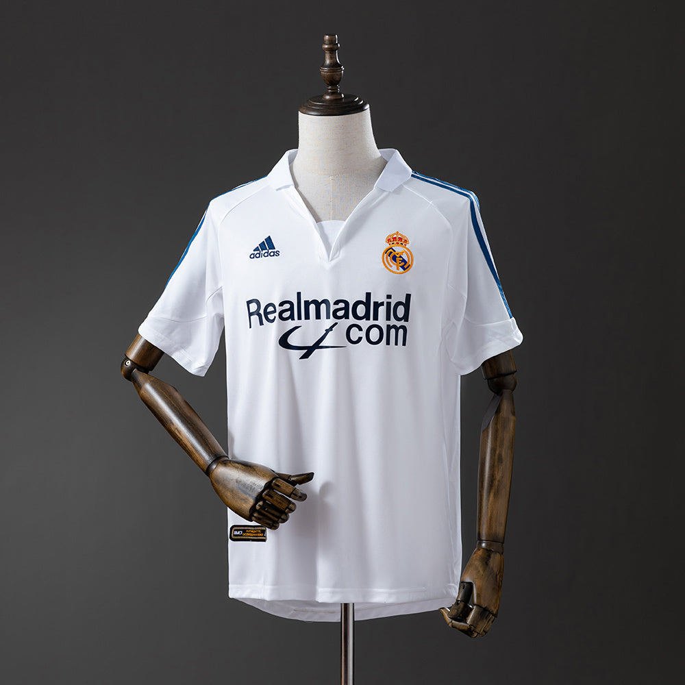 Real Madrid Jersey 2001-02 Retro Home Football Kit product image 1