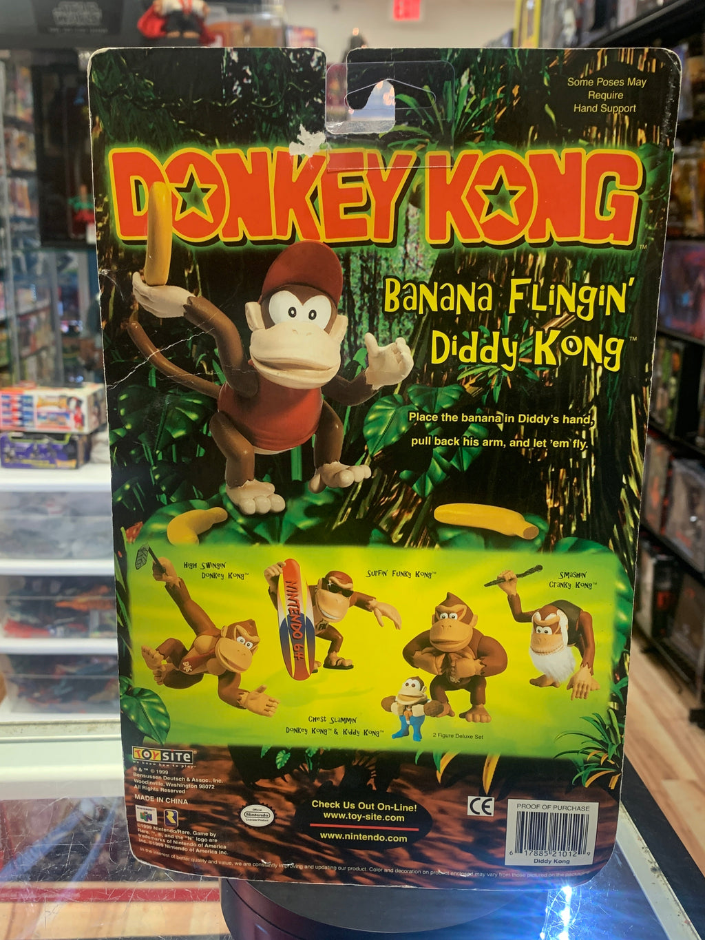 Banana Flingin Diddy Kong (Donkey Kong, Nintendo) product image 4, provided for visual reference and product detail review