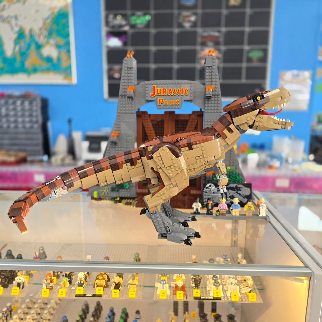 75936 Jurassic Park: T. rex Rampage (Retired) (Previously Owned) product image 1, provided for visual reference and product