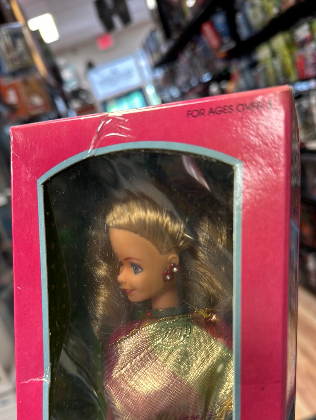 Gold Dress Barbie In India 9910 (Vintage Barbie, Leo Mattel) product image 15, provided for visual reference and product