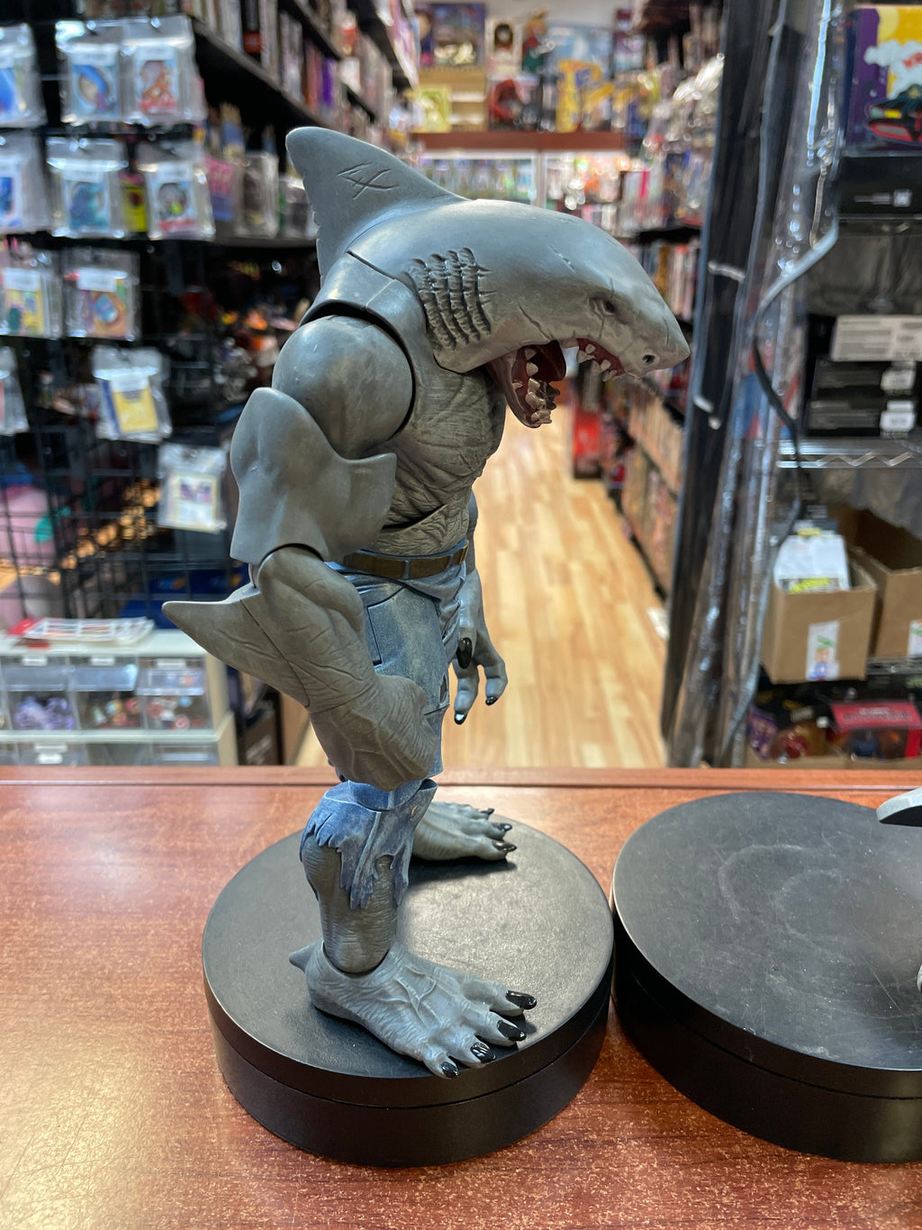 King Shark -BAF- (DC Multiverse, Mattel) **COMPLETE** product image 2, provided for visual reference and product detail