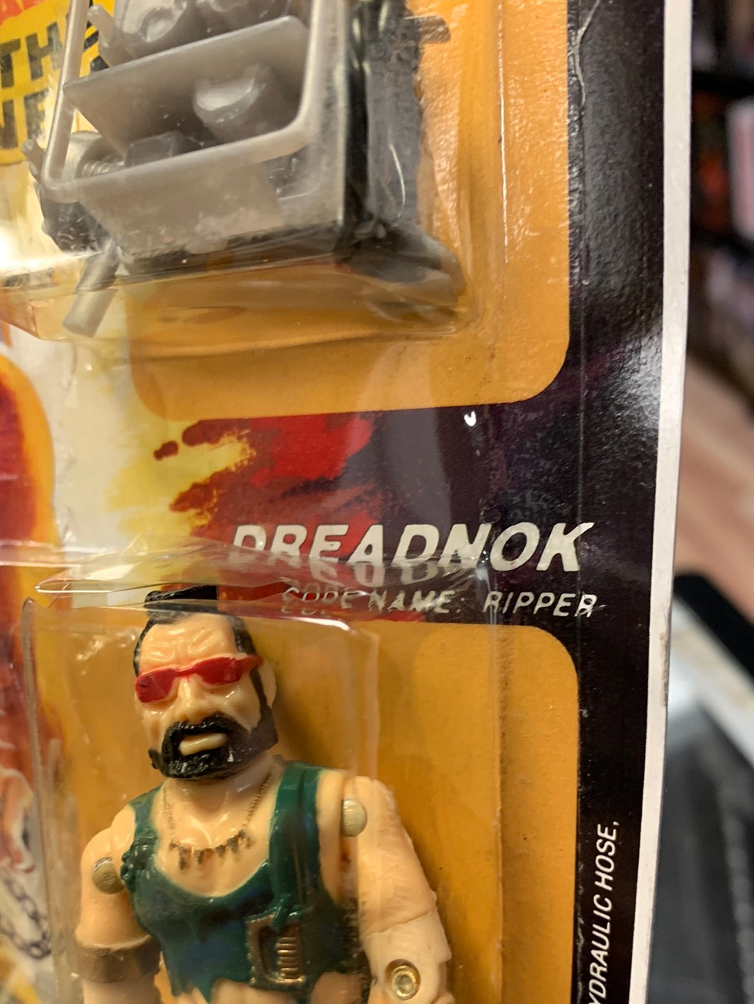 Dreadnok Ripper (Vintage GI Joe, FunSkool India) Sealed product image 8, provided for visual reference and product detail