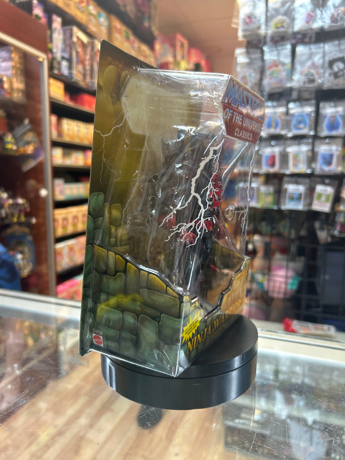 Ninja Warrior (Mattel, Classics, MOTU) **SEALED** product image 2, provided for visual reference and product detail review