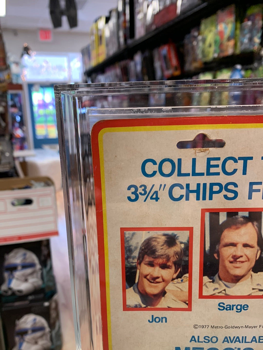 Wheels Willy 3.75” Figure (Vintage Chips, MEGO) AFA Graded 75+ product image 8, provided for visual reference and product