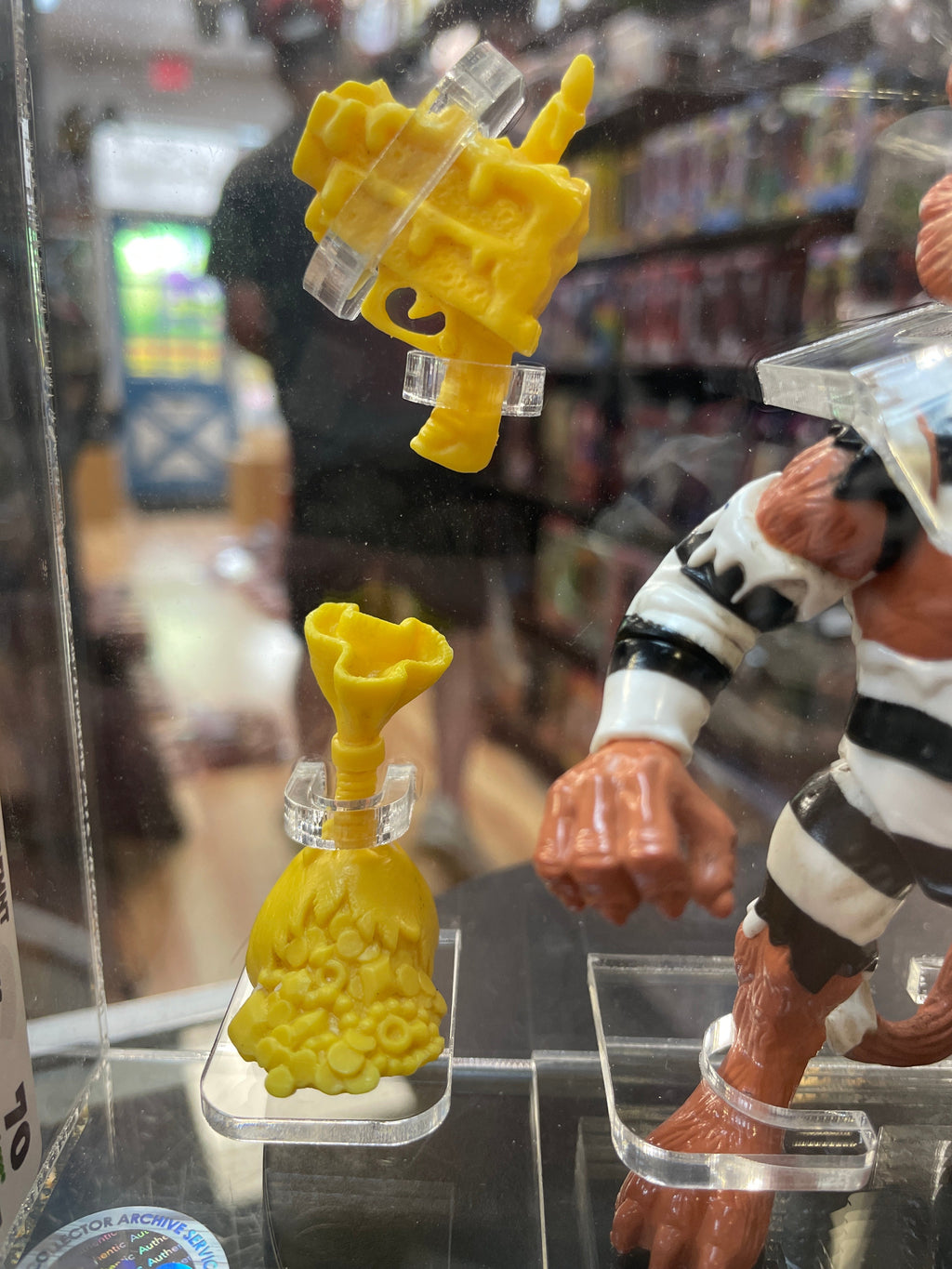 1993 Scratch The Cat **CAS GRADED 70.5** (Teenage Ninja Turtles, Playmates Toys) LOOSE product image 7, provided for visual
