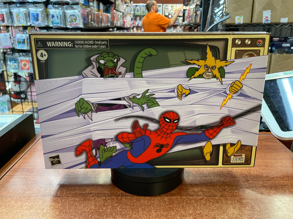 Spider-Man Meme-Tastic 3 Pack SDCC EXCLUSIVE (Marvel Legends, Hasbro) SEALED product image 1, provided for visual reference