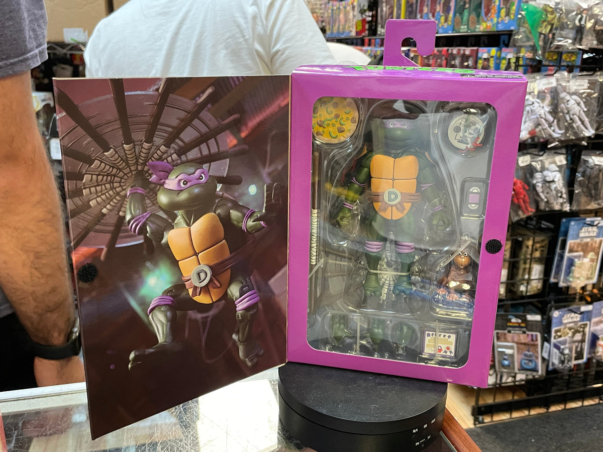 Pizza Club Donatello (Neca, TMNT) **SEALED** product image 1, provided for visual reference and product detail review