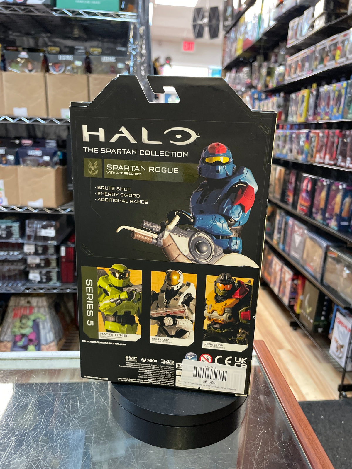 Spartan Rogue (Halo Spartan Colleciton, Jazwares) **SEALED** product image 2, provided for visual reference and product