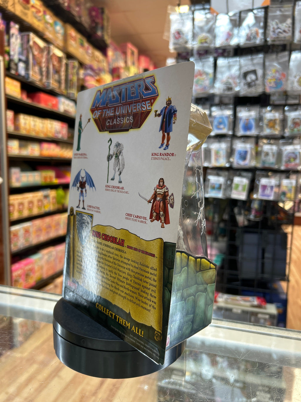 King Chooblah (Mattel, Classics, MOTU) **SEALED** product image 3, provided for visual reference and product detail review