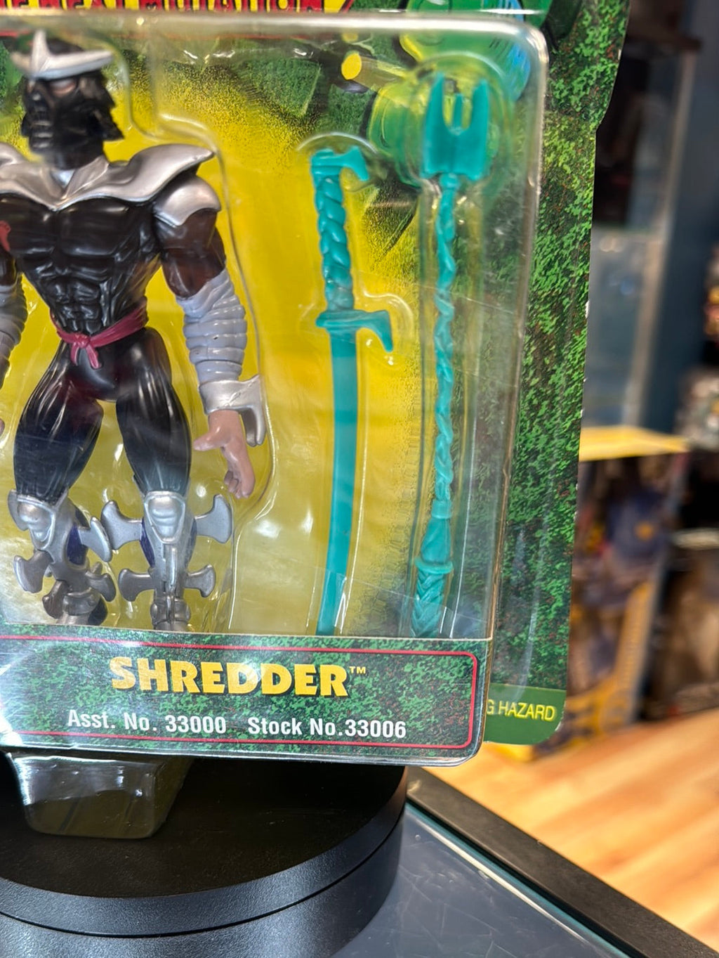 Shredder Next Mutation (Vintage TMNT NInja Turtles, Playmates) Sealed product image 5, provided for visual reference and