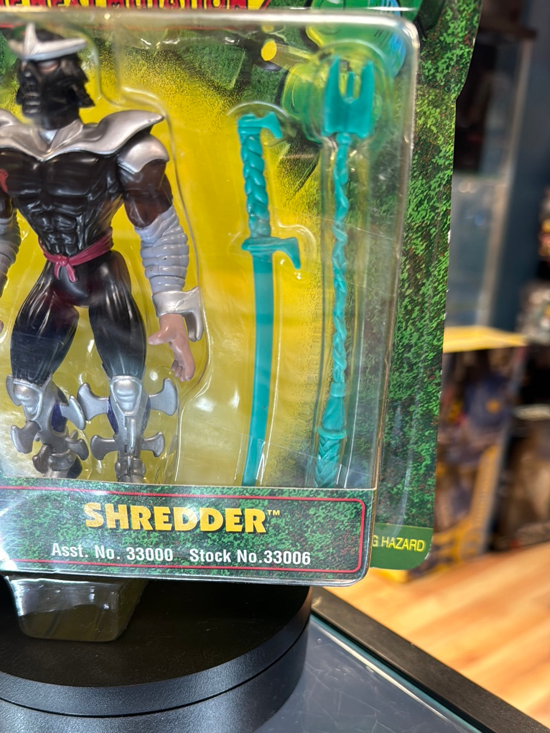 Shredder Next Mutation (Vintage TMNT NInja Turtles, Playmates) Sealed product image 5, provided for visual reference and