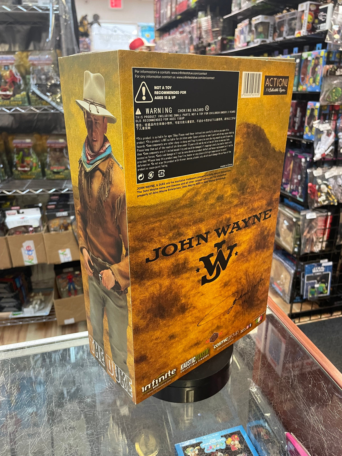 John Wayne The Duke Limited Edition 1/6 Scale (Kaustic Plastik, Infinite Statue) COMPLETE product image 16, provided for