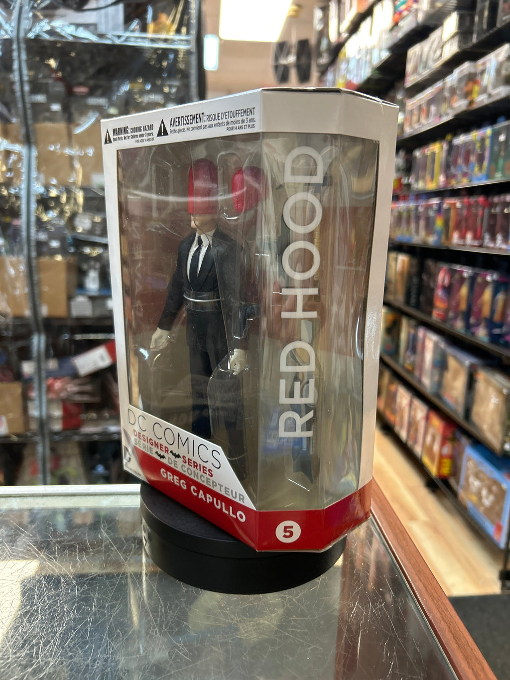 Red Hood -Greg Capullo- (DC Direct, Designer Series) **SEALED** product image 6, provided for visual reference and product