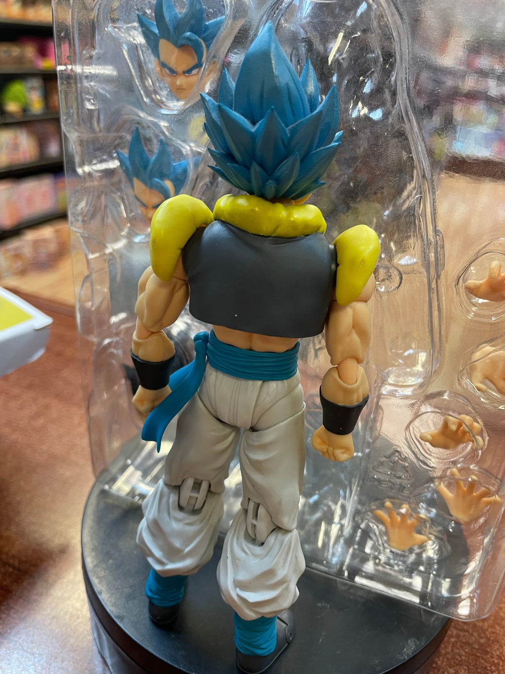 Super Saiyan God Gegeta (Dragon Ball, Bandai SH Figuarts) *COMPLETE* product image 7, provided for visual reference and