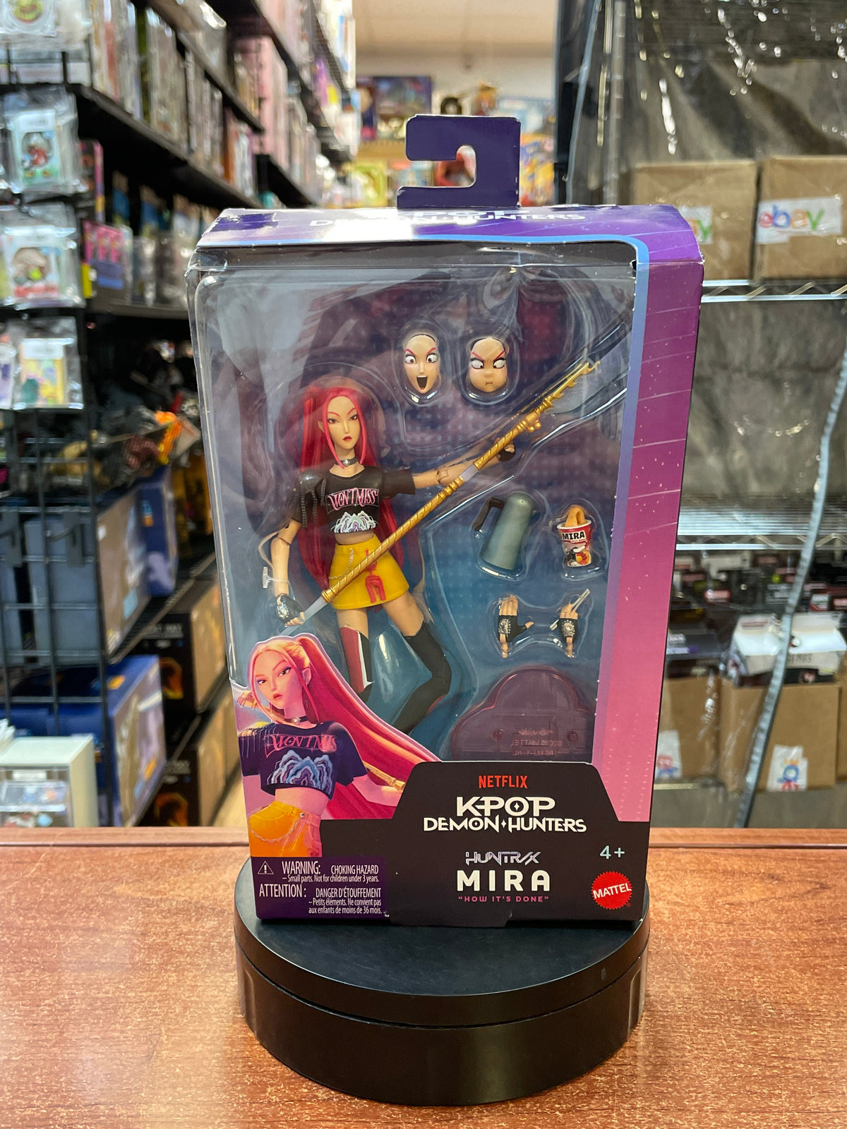 Mira Huntr/x (Kpop Demon Hunters, Mattel) SEALED product image 1, provided for visual reference and product detail review