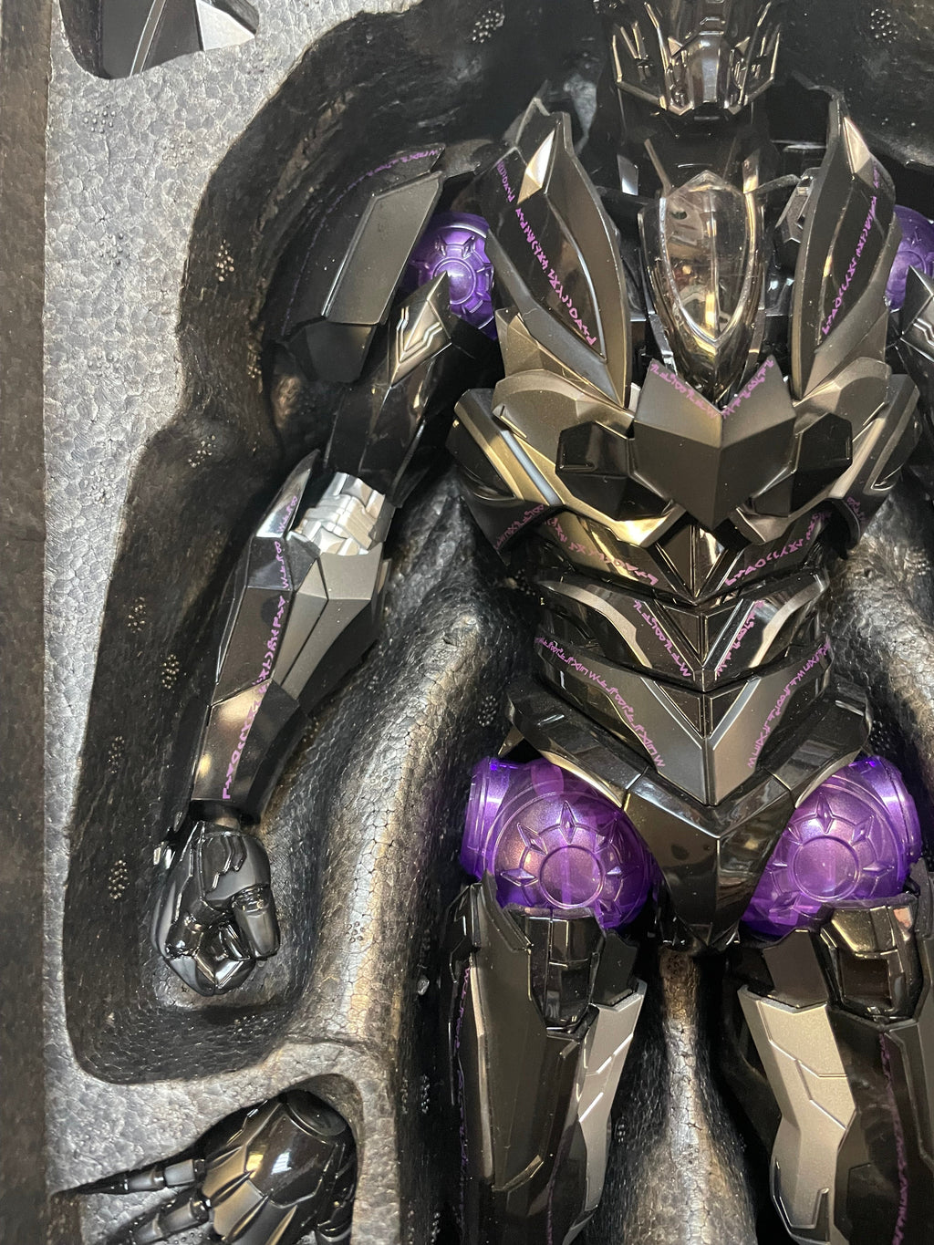 Black Panther Die-Cast AC05-D55 1/6 Scale Marvel Avengers MechStrike, Hot Toys) COMPLETE product image 16, provided for