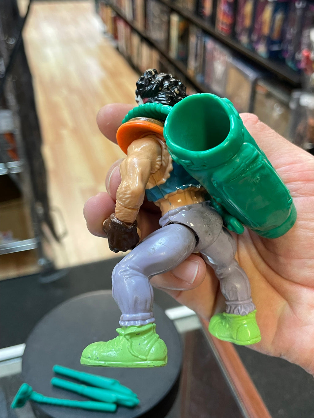 Casey Jones 2454 (TMNT Ninja Turtles, Playmates) **COMPLETE** product image 8, provided for visual reference and product