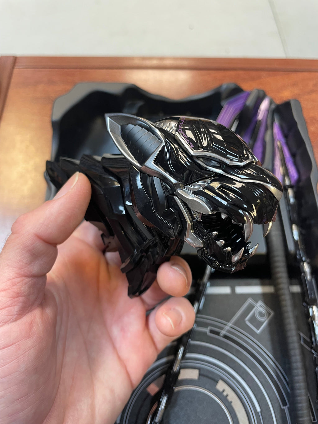 Black Panther Die-Cast AC05-D55 1/6 Scale Marvel Avengers MechStrike, Hot Toys) COMPLETE product image 26, provided for