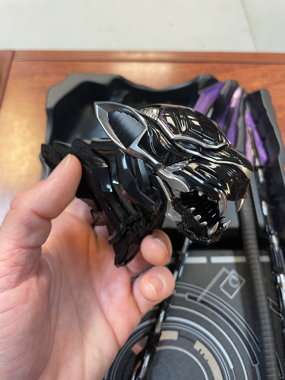 Black Panther Die-Cast AC05-D55 1/6 Scale Marvel Avengers MechStrike, Hot Toys) COMPLETE product image 26, provided for