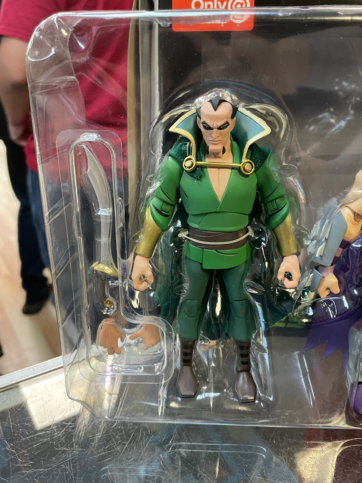Ra’s Al Ghul & Shredder 2 Pack (Batman Vs Teenage Ninja Turtles, DC Collectibles) NEW/OPEN product image 2, provided for