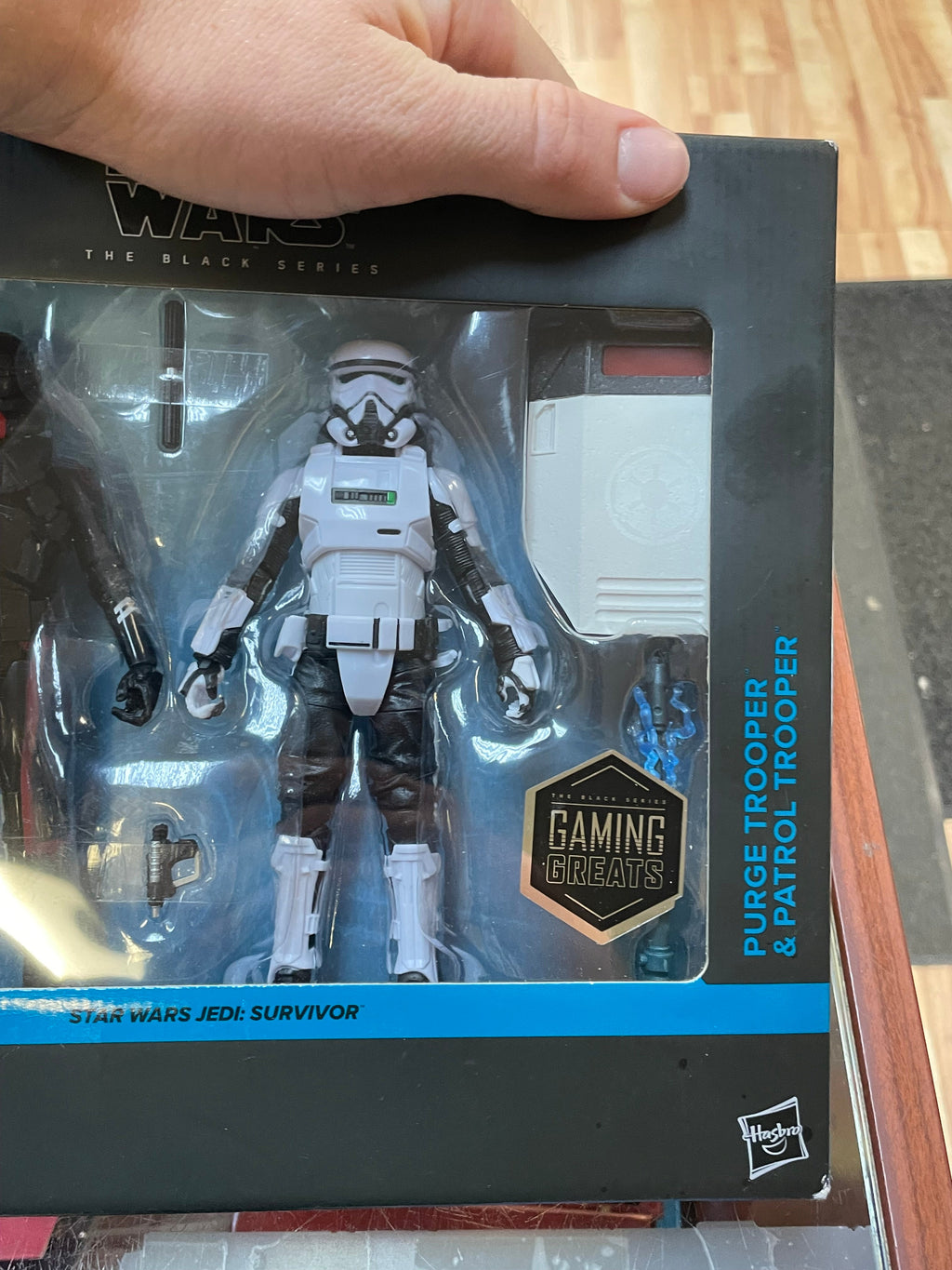 Purge Trooper & Patrol Trooper (Star Wars Black Series, Hasbro) **SEALED** product image 10, provided for visual reference