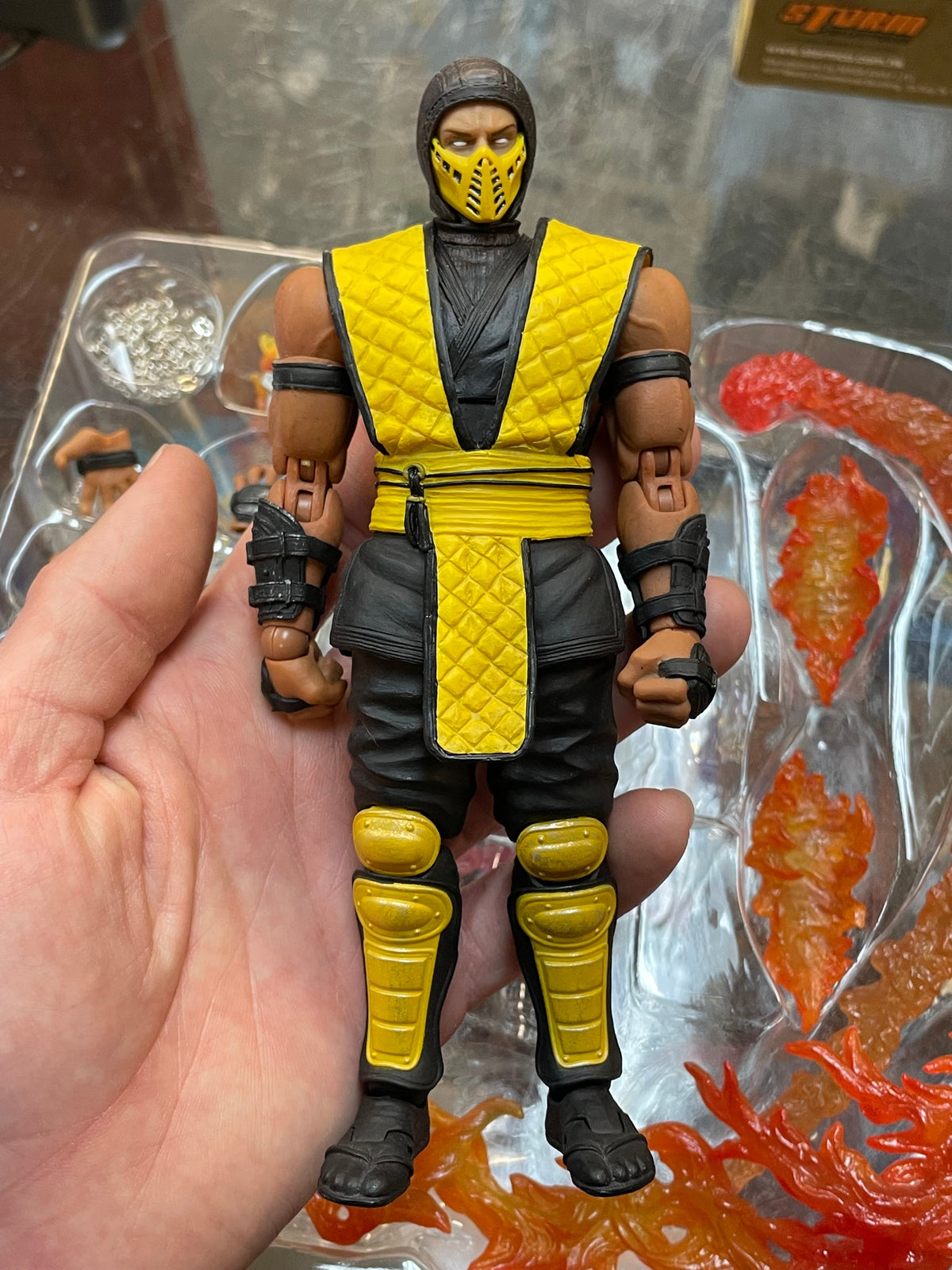 Scorpion 2020 Event Exclusive (Mortal Kombat, Storm Collectibles) INCOMPLETE product image 10, provided for visual reference