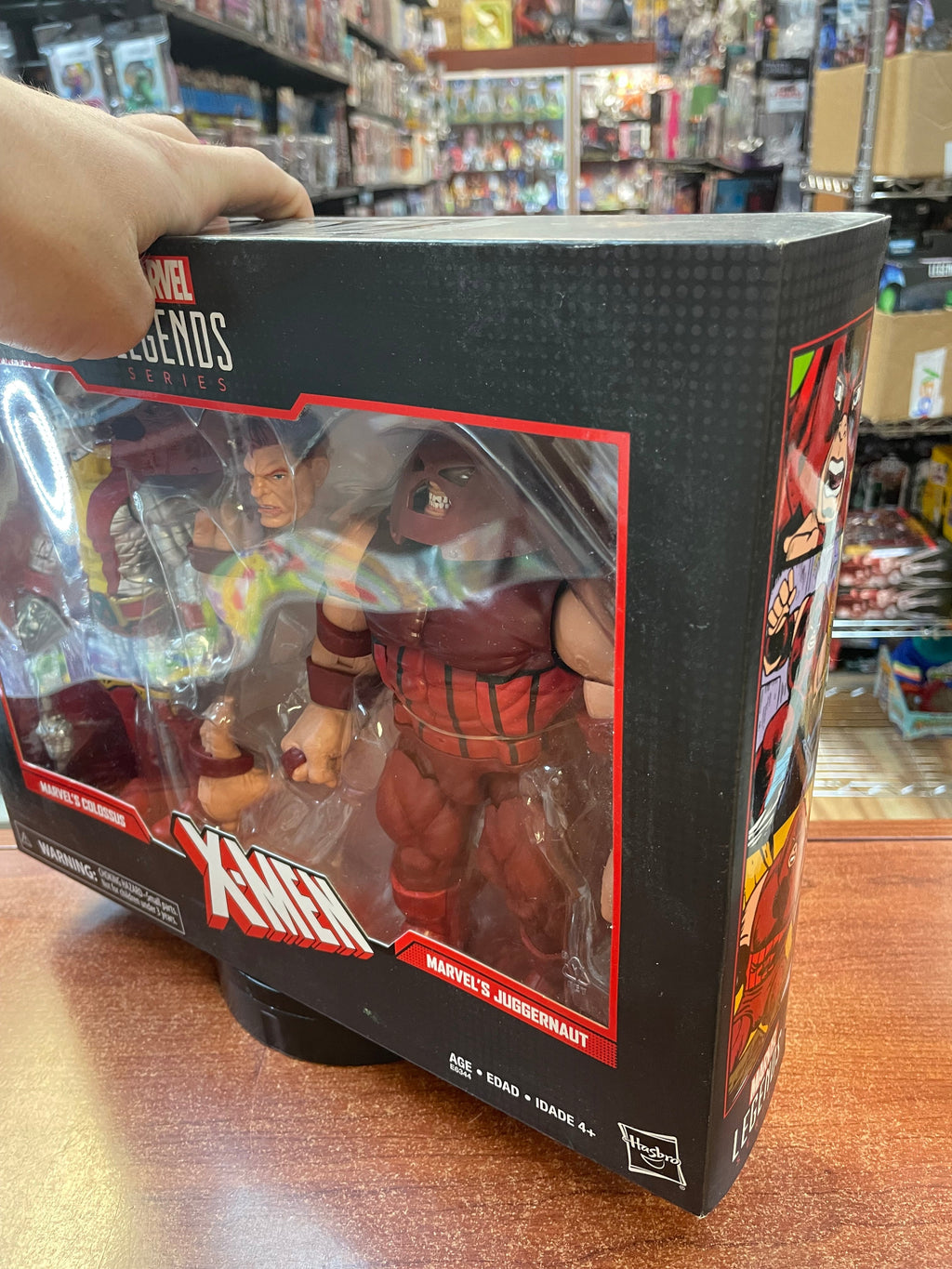Juggernaut & Colossus (Marvel Legends, Hasbro) *SEALED* product image 4, provided for visual reference and product detail