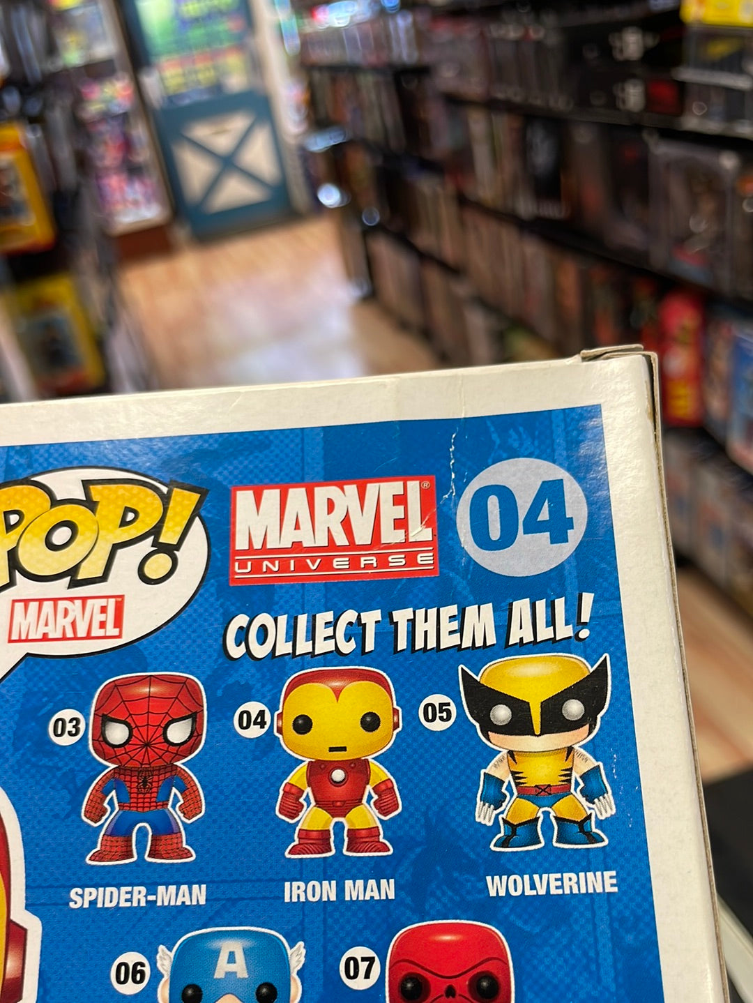 Iron Man 04 Large Font (Funko Pop! Marvel Universe) product image 7, provided for visual reference and product detail review