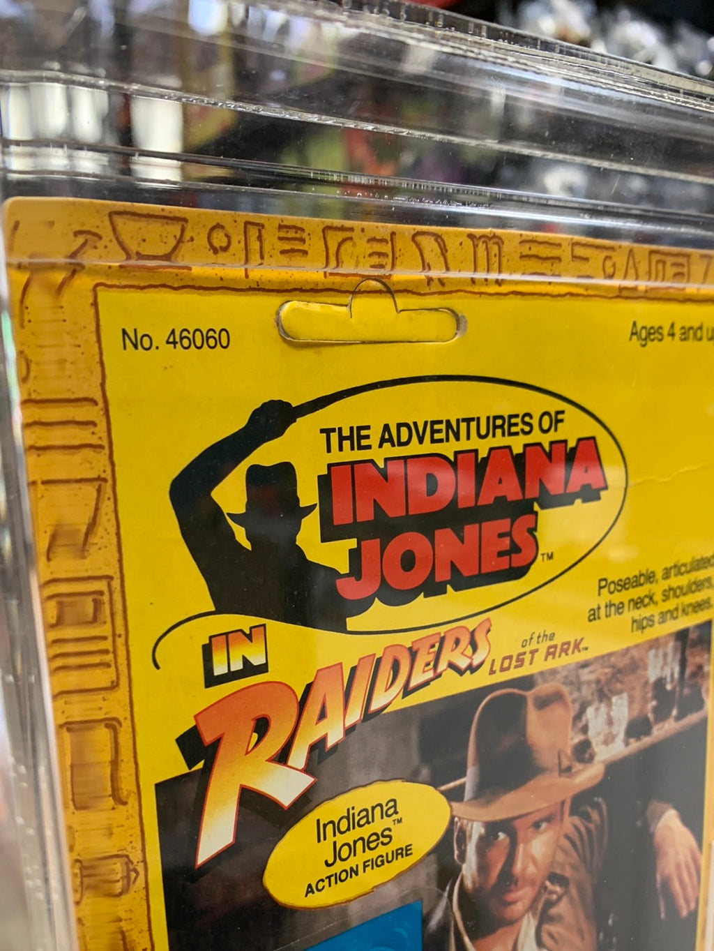 Indiana Jones 4 Back (Indiana Jones ROTA Vintage Kenner) CAS GRADE 75 product image 9, provided for visual reference and