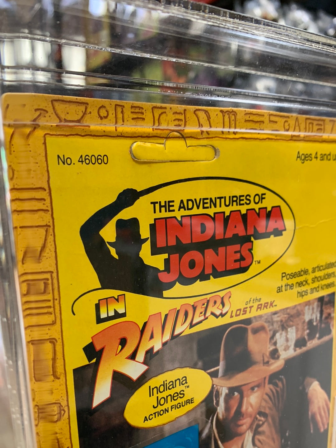 Indiana Jones 4 Back (Indiana Jones ROTA Vintage Kenner) CAS GRADE 75 product image 9, provided for visual reference and