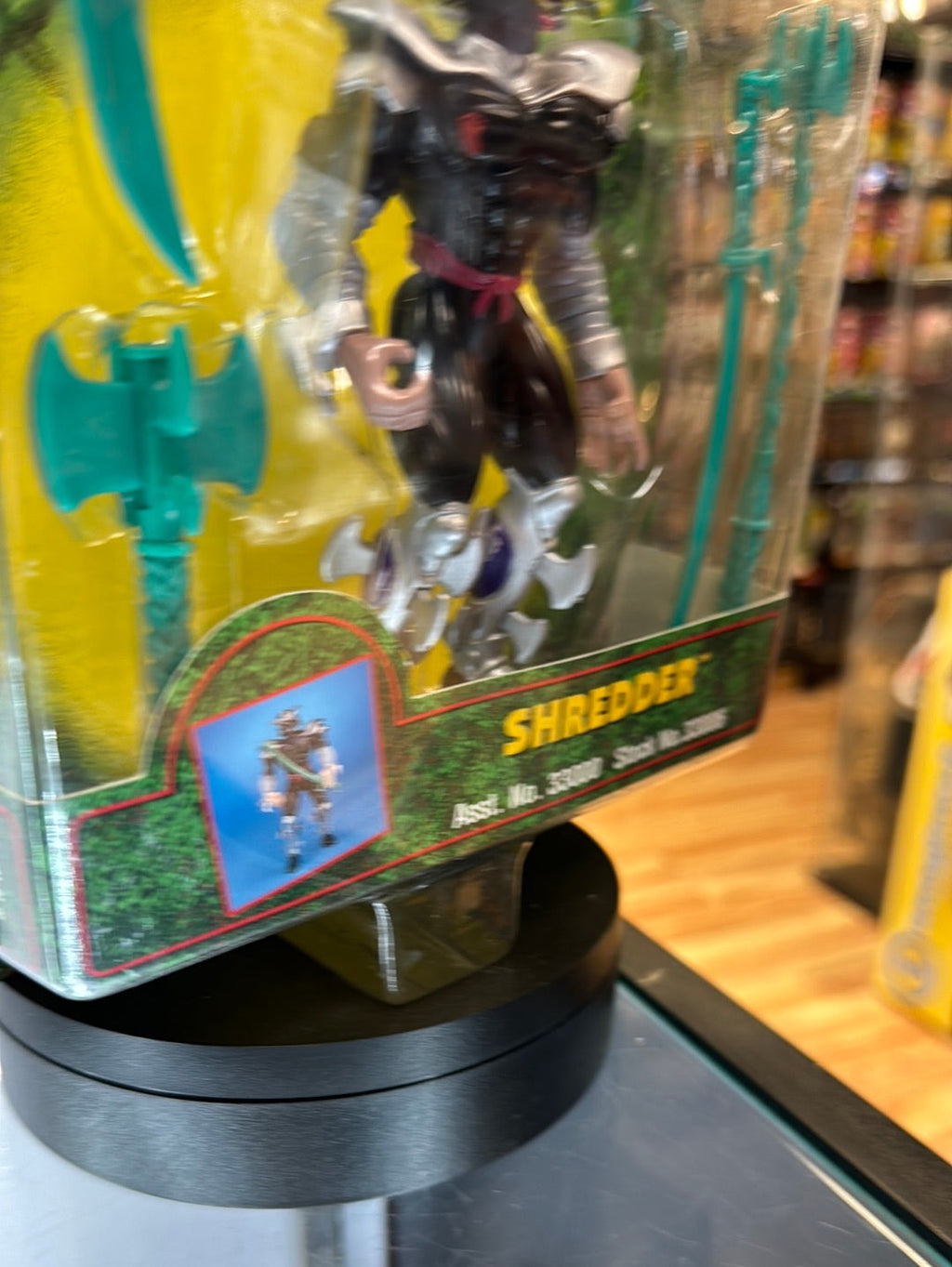 Shredder Next Mutation (Vintage TMNT NInja Turtles, Playmates) Sealed product image 13, provided for visual reference and