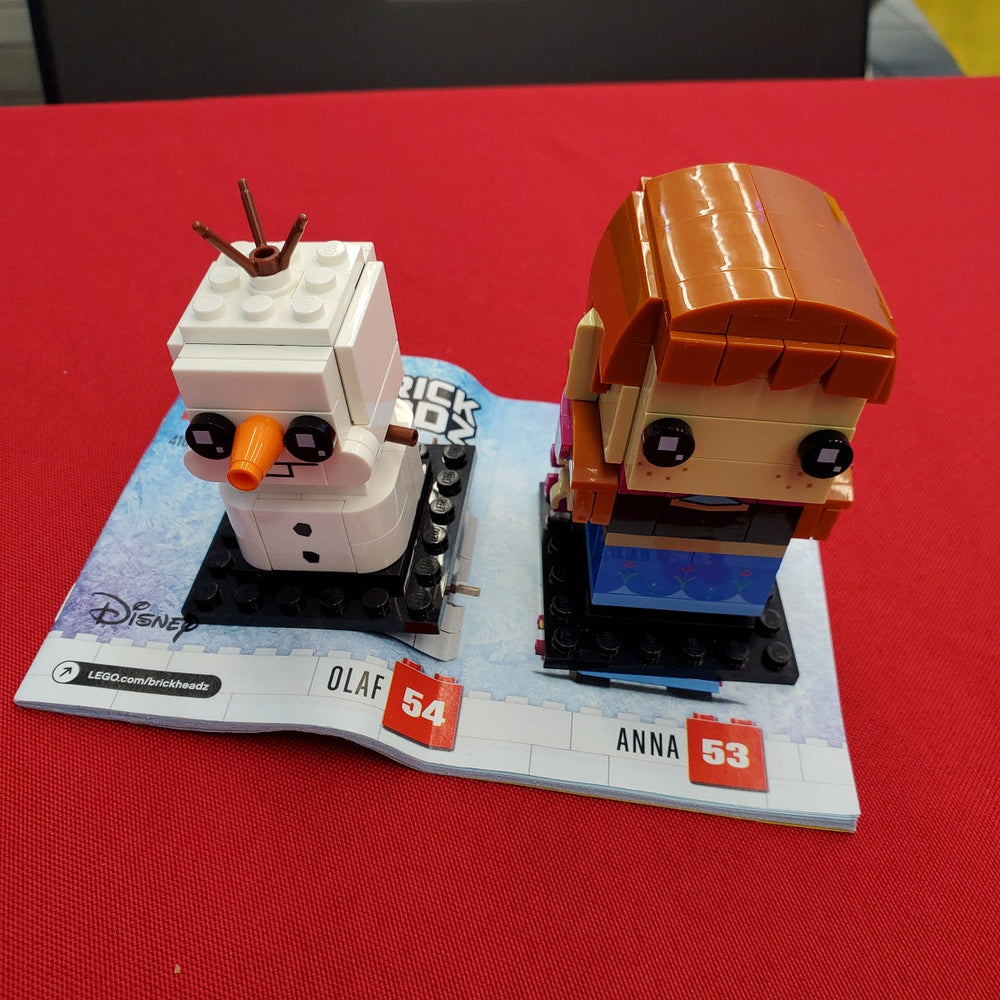 41618 Brickheadz Anna & Olaf (Previously Owned) (Retired)