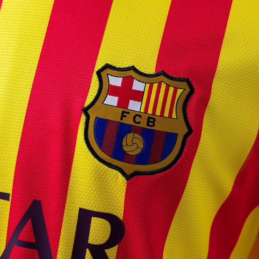 Barcelona Jersey 2013/14 Away Retro Football Kit product image 6