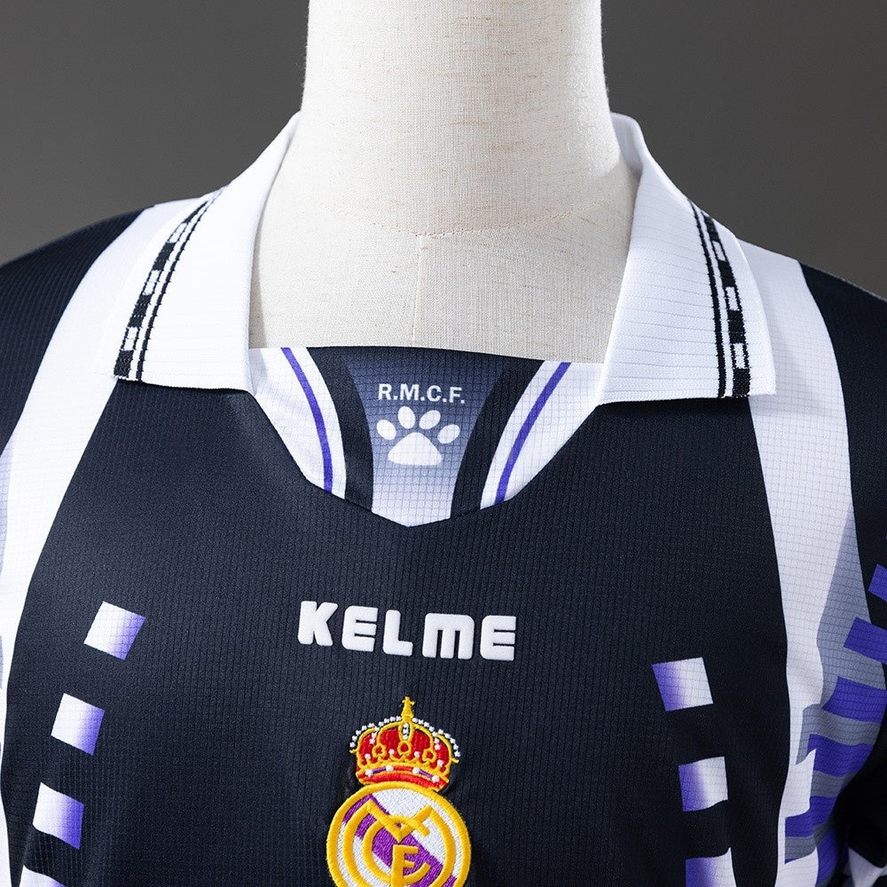 Real Madrid Jersey 1997-98 Third Retro Football Kit product image 6