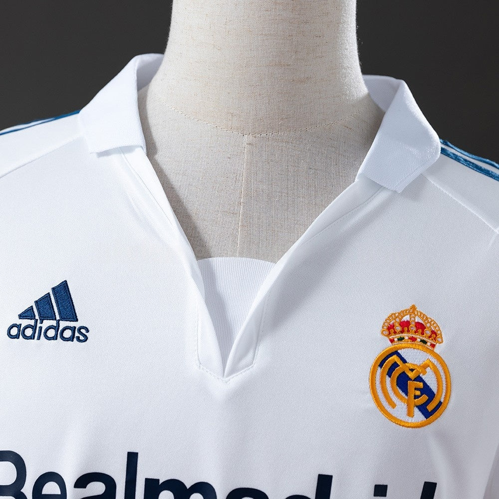 Real Madrid Jersey 2001-02 Retro Home Football Kit product image 7