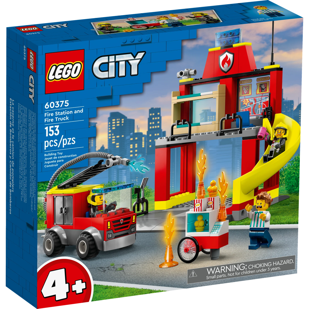 60375 Fire Station and Fire Truck product image 1, provided for visual reference and product detail review