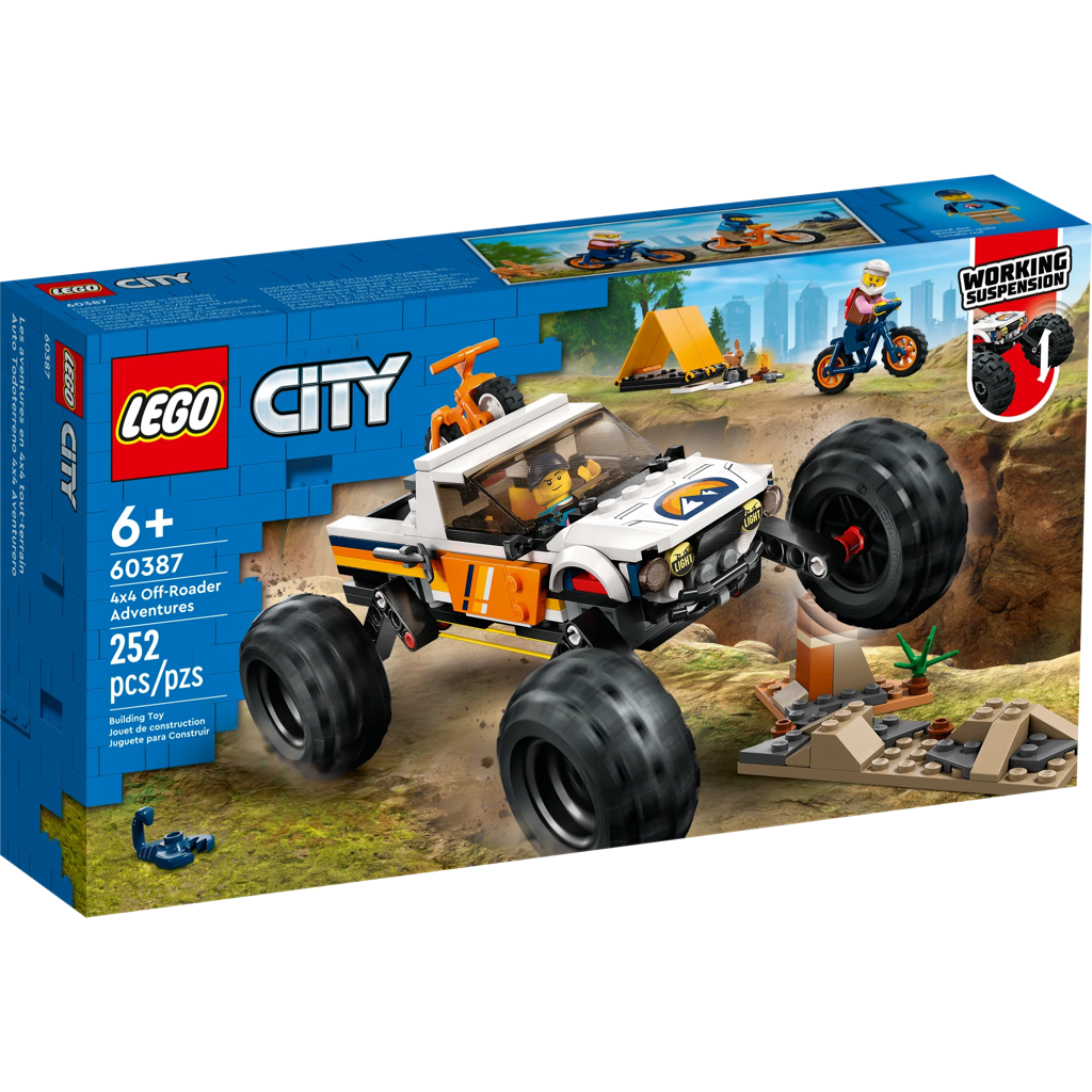 60387 LEGO City: 4x4 Off-Roader Adventures product image 1, provided for visual reference and product detail review