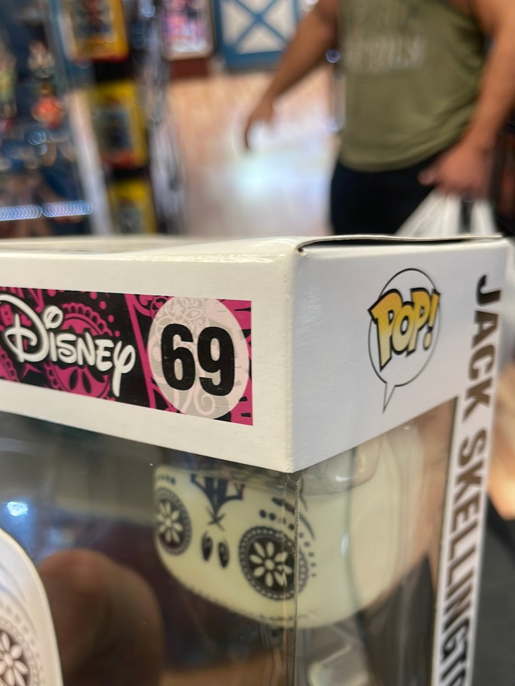 Day of the Dead Jack Skellington Large GITD 69 (Funko Pop! Disney NBC) product image 8, provided for visual reference and